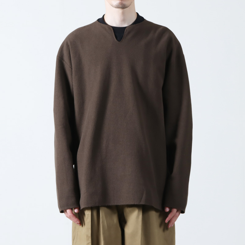 blurhmsROOTSTOCK(֥顼ॹ 롼ĥȥå) Rough&Smooth Thermal Over Neck L/S