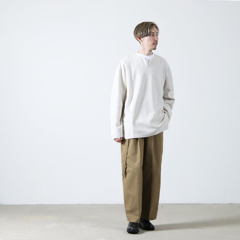 blurhmsROOTSTOCK(֥顼ॹ 롼ĥȥå) Rough&Smooth Thermal Over Neck L/S