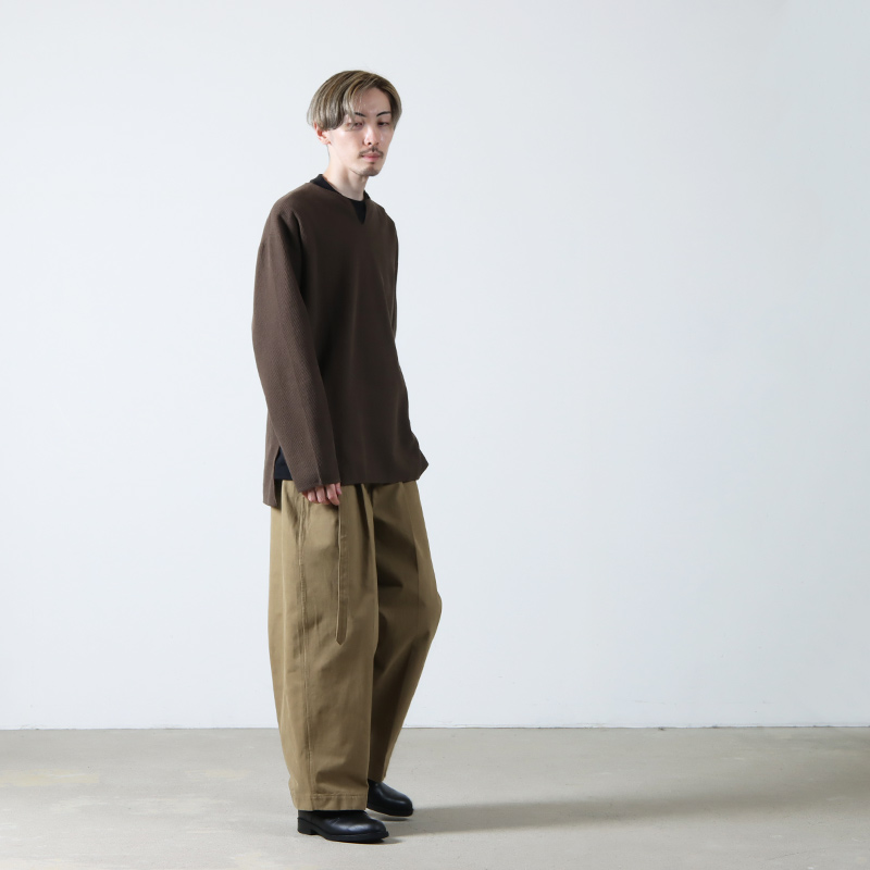 blurhmsROOTSTOCK(֥顼ॹ 롼ĥȥå) Rough&Smooth Thermal Over Neck L/S