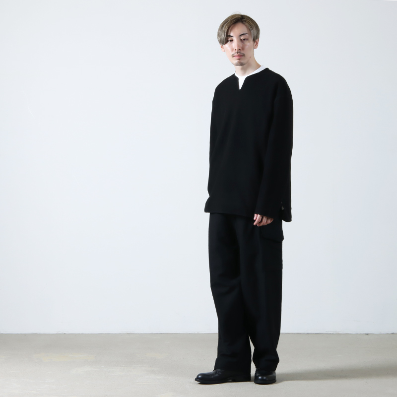 blurhmsROOTSTOCK(֥顼ॹ 롼ĥȥå) Rough&Smooth Thermal Over Neck L/S