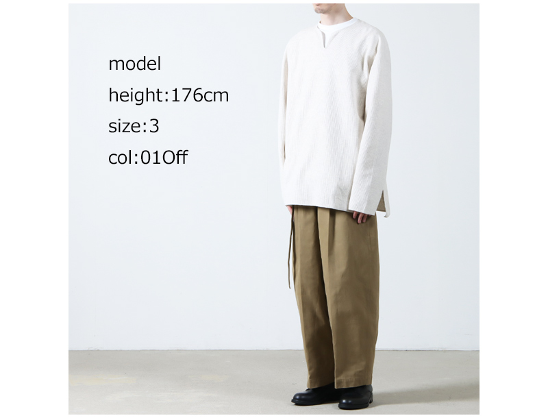 blurhmsROOTSTOCK(֥顼ॹ 롼ĥȥå) Rough&Smooth Thermal Over Neck L/S