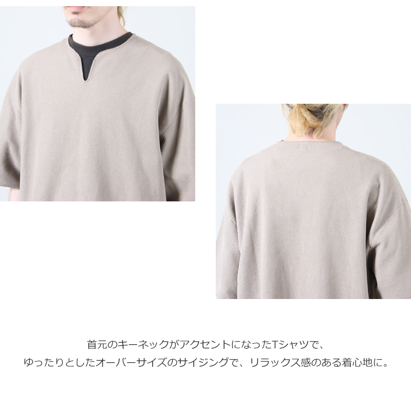 blurhmsROOTSTOCK(֥顼ॹ 롼ĥȥå) Rough&Smooth Thermal Over-Neck