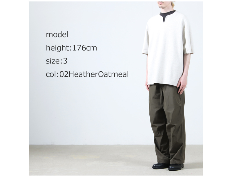 blurhmsROOTSTOCK(֥顼ॹ 롼ĥȥå) Rough&Smooth Thermal Over-Neck