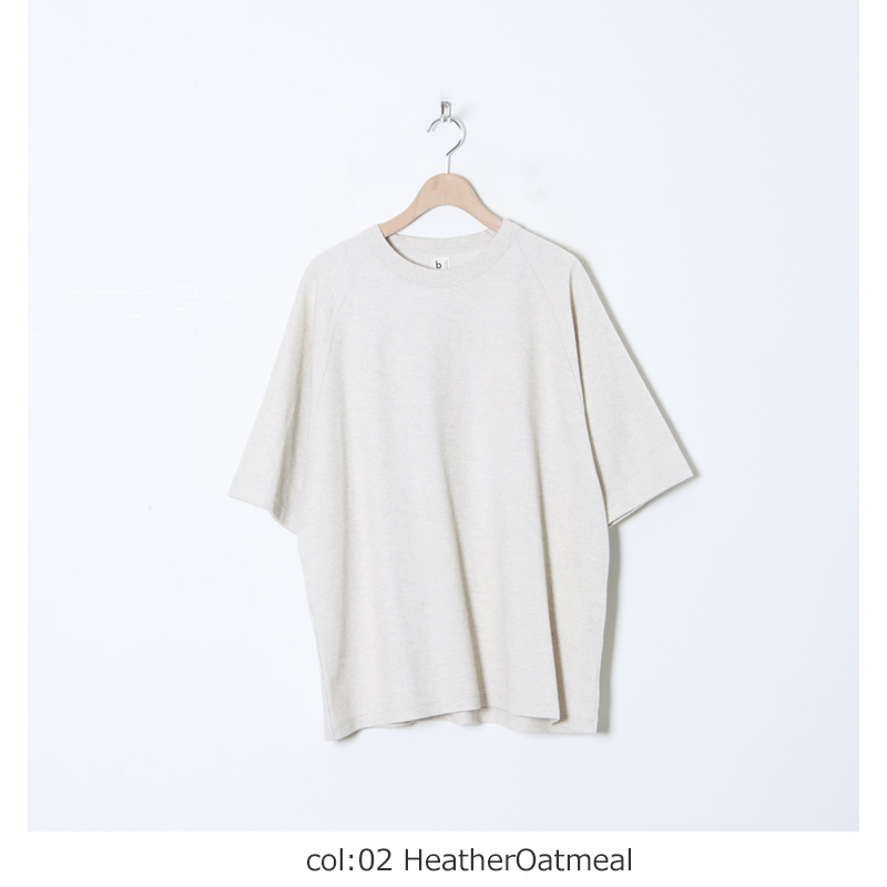 blurhmsROOTSTOCK(֥顼ॹ 롼ĥȥå) Rough&Smooth Thermal Raglan Tee