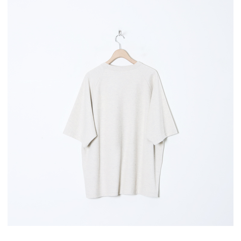 blurhmsROOTSTOCK(֥顼ॹ 롼ĥȥå) Rough&Smooth Thermal Raglan Tee