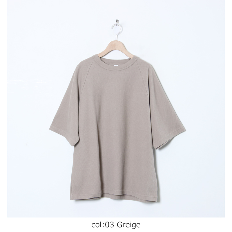 blurhmsROOTSTOCK(֥顼ॹ 롼ĥȥå) Rough&Smooth Thermal Raglan Tee