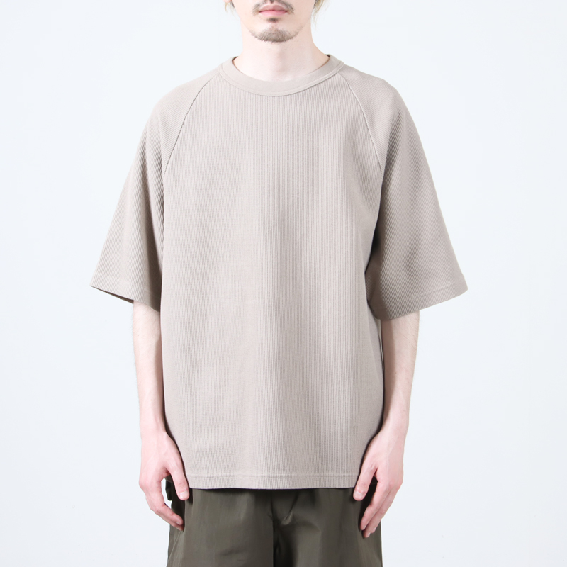 blurhmsROOTSTOCK(֥顼ॹ 롼ĥȥå) Rough&Smooth Thermal Raglan Tee