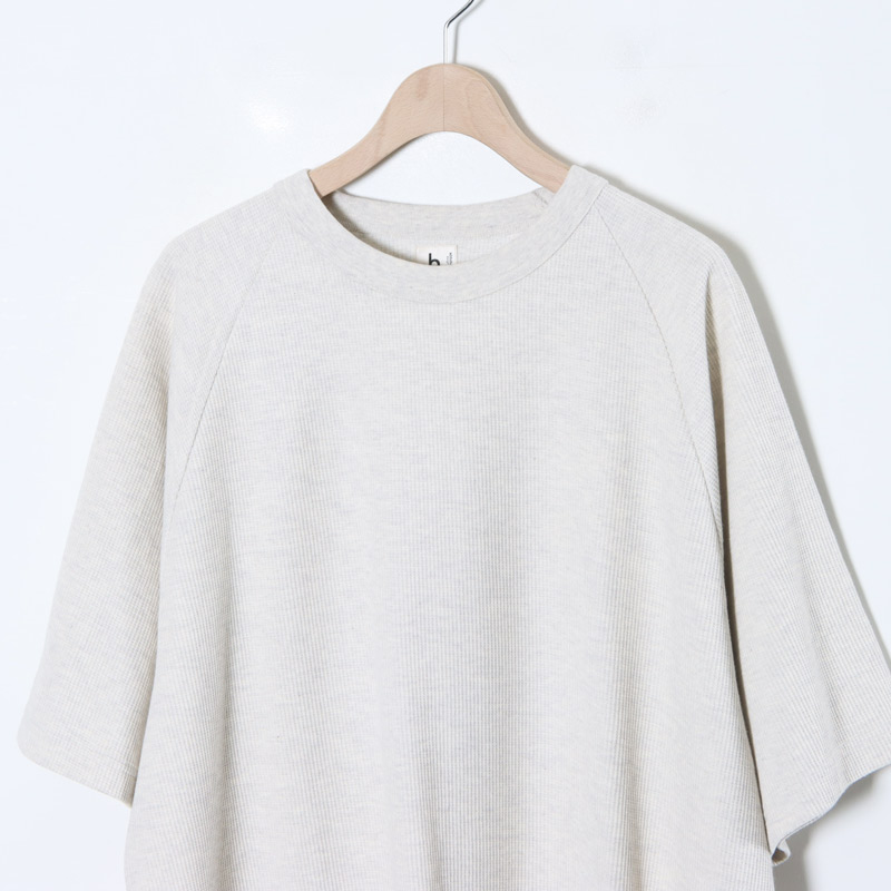 blurhmsROOTSTOCK(֥顼ॹ 롼ĥȥå) Rough&Smooth Thermal Raglan Tee