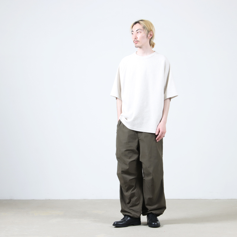 blurhmsROOTSTOCK(֥顼ॹ 롼ĥȥå) Rough&Smooth Thermal Raglan Tee