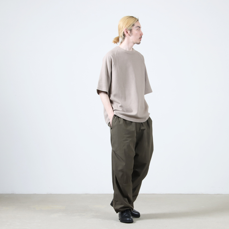 blurhmsROOTSTOCK(֥顼ॹ 롼ĥȥå) Rough&Smooth Thermal Raglan Tee