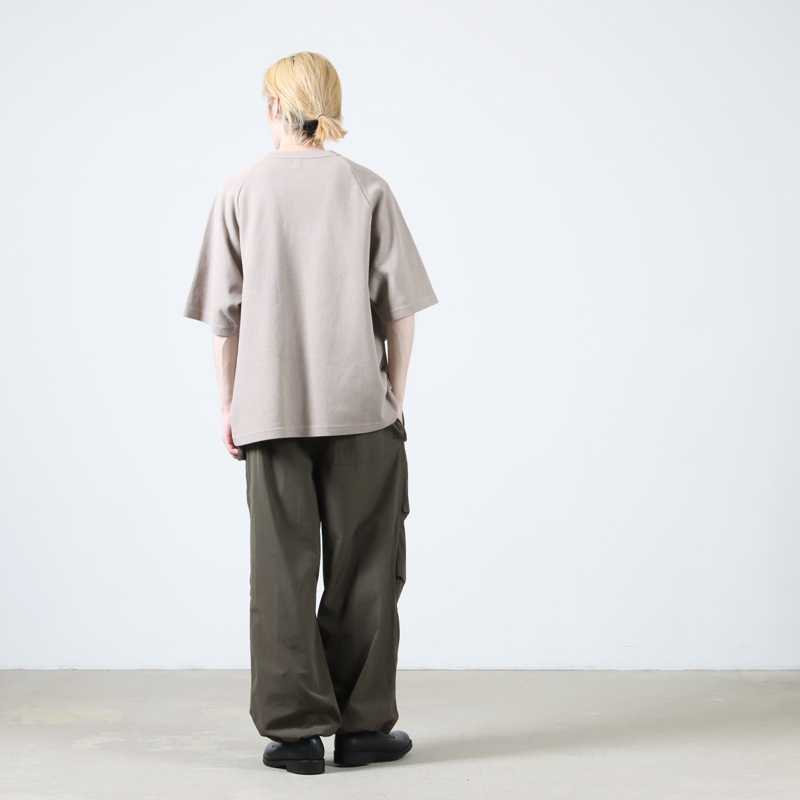blurhmsROOTSTOCK(֥顼ॹ 롼ĥȥå) Rough&Smooth Thermal Raglan Tee