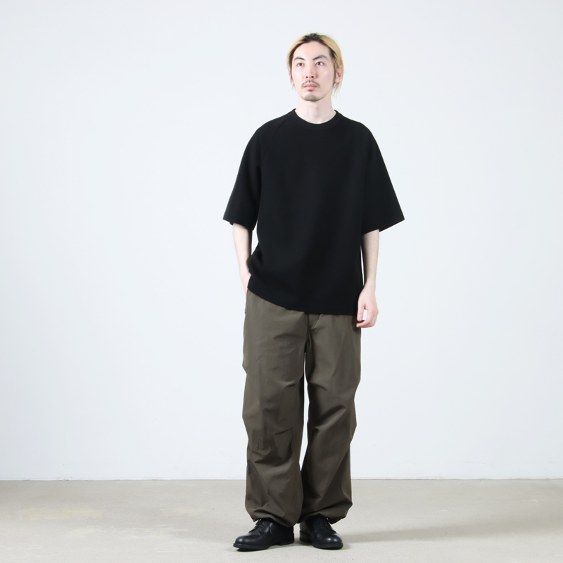 blurhmsROOTSTOCK(֥顼ॹ 롼ĥȥå) Rough&Smooth Thermal Raglan Tee