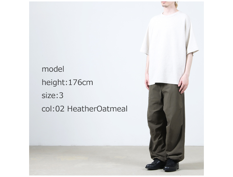 blurhmsROOTSTOCK(֥顼ॹ 롼ĥȥå) Rough&Smooth Thermal Raglan Tee