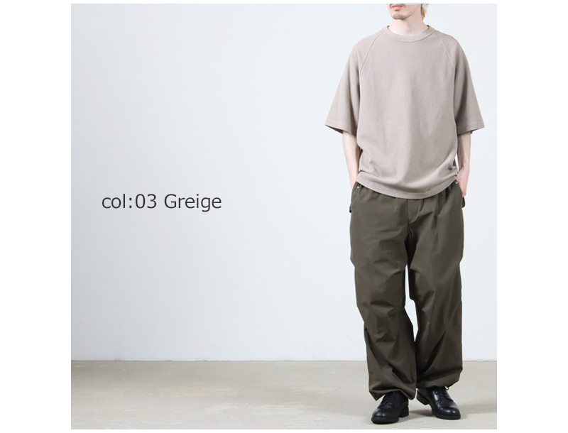 blurhmsROOTSTOCK(֥顼ॹ 롼ĥȥå) Rough&Smooth Thermal Raglan Tee