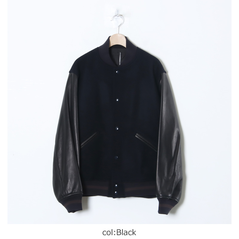 blurhmsROOTSTOCK(֥顼ॹ 롼ĥȥå) Wool Melton Award Jacket
