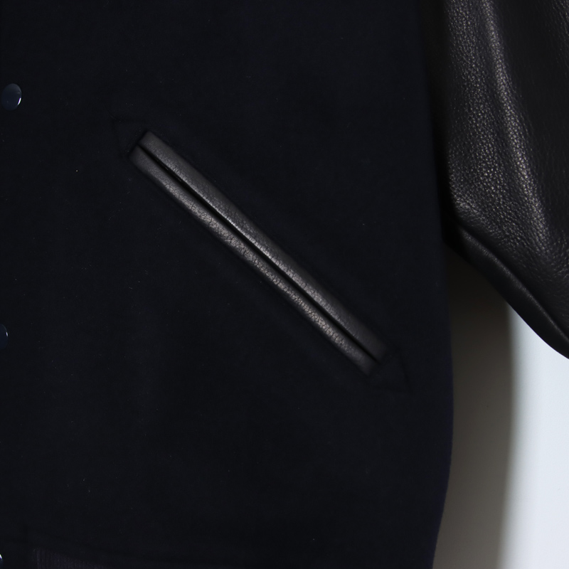 blurhmsROOTSTOCK(֥顼ॹ 롼ĥȥå) Wool Melton Award Jacket