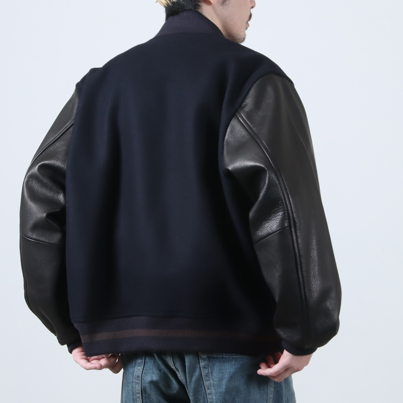 blurhmsROOTSTOCK(֥顼ॹ 롼ĥȥå) Wool Melton Award Jacket