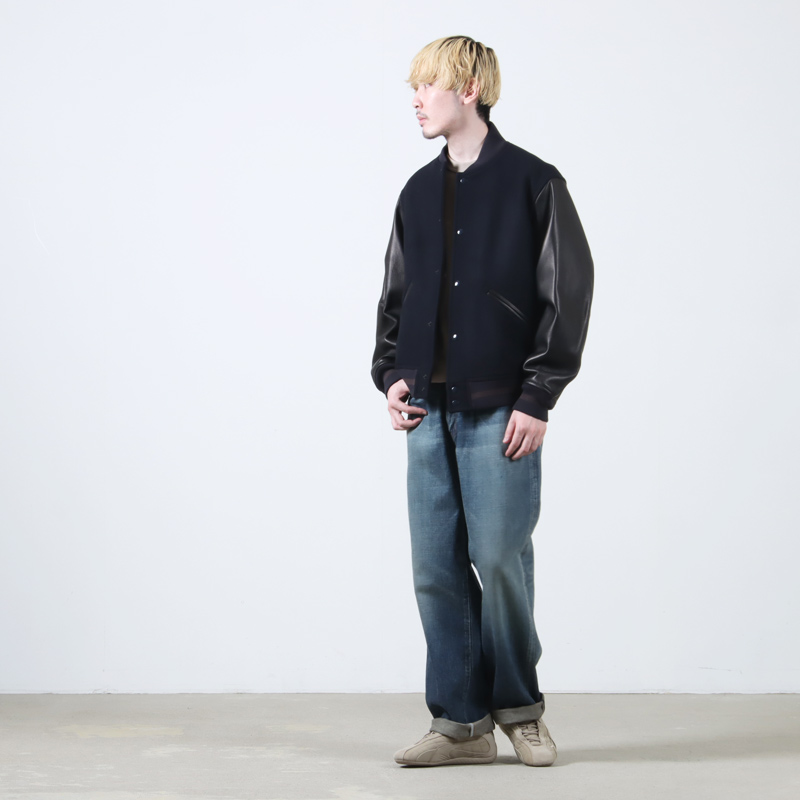 blurhmsROOTSTOCK(֥顼ॹ 롼ĥȥå) Wool Melton Award Jacket