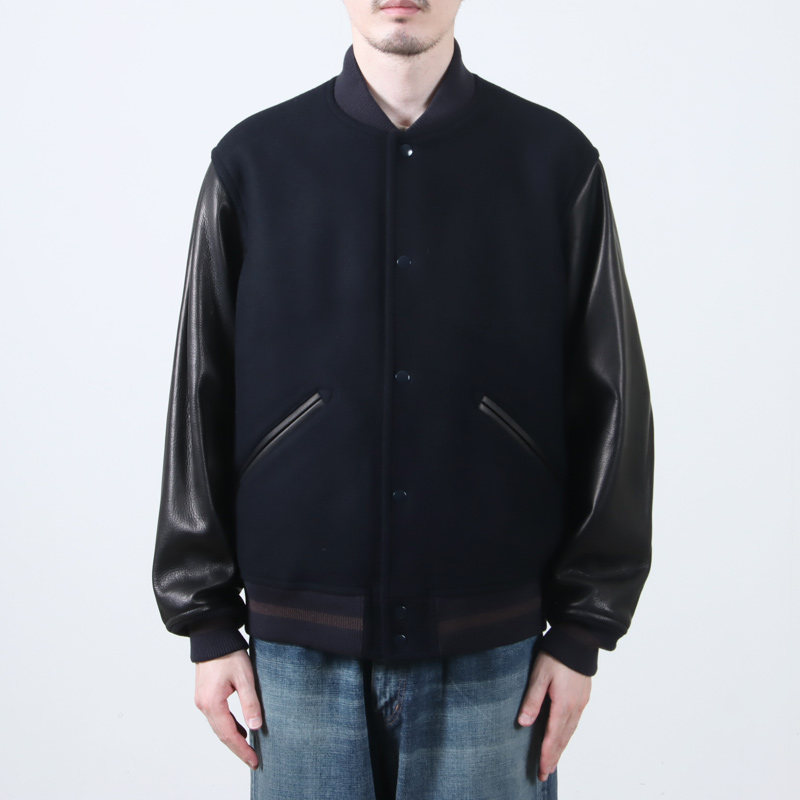 blurhmsROOTSTOCK(֥顼ॹ 롼ĥȥå) Wool Melton Award Jacket