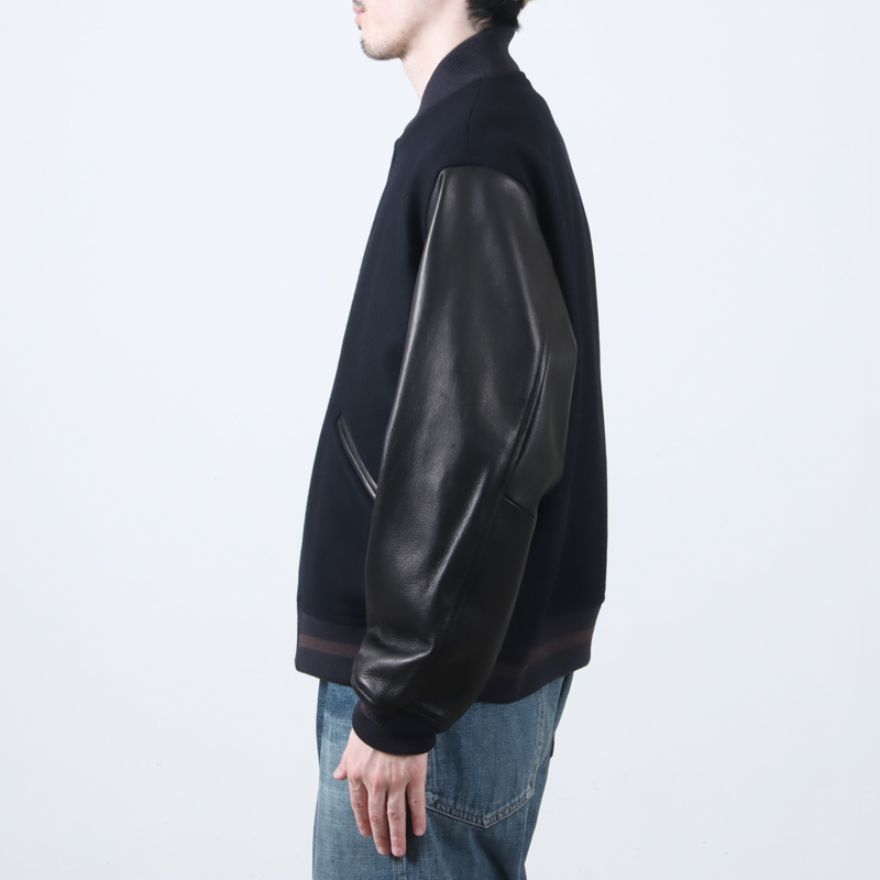blurhmsROOTSTOCK(֥顼ॹ 롼ĥȥå) Wool Melton Award Jacket