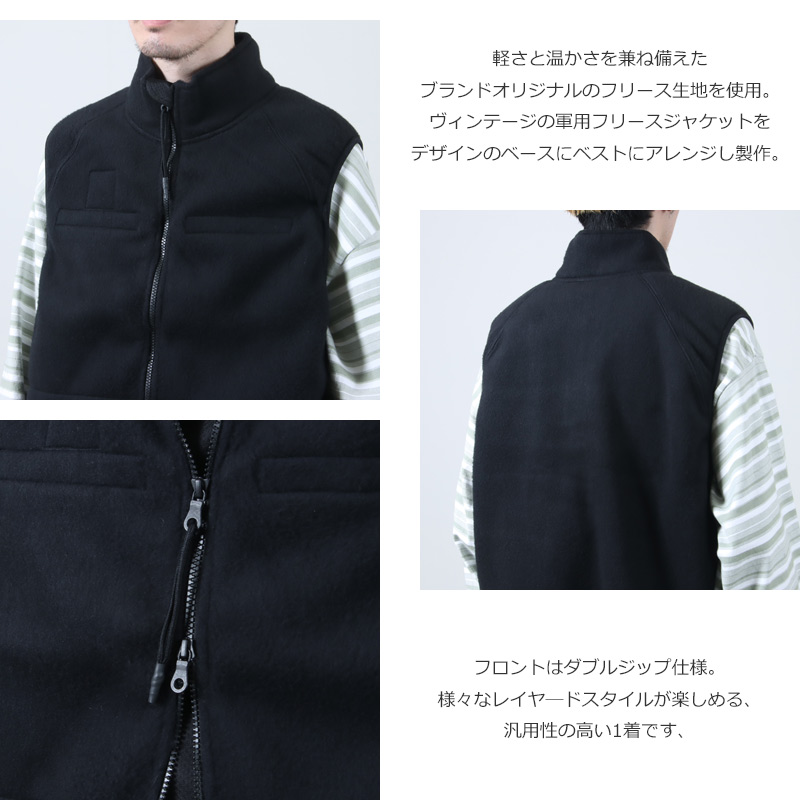 blurhmsROOTSTOCK(֥顼ॹ 롼ĥȥå) LEVEL3 Fleece Vest
