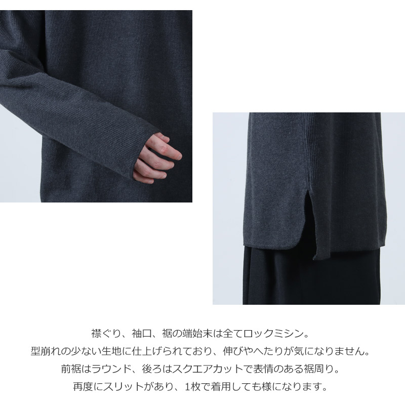 blurhmsROOTSTOCK(֥顼ॹ 롼ĥȥå) Rough&Smooth Thermal Over NeckL/S