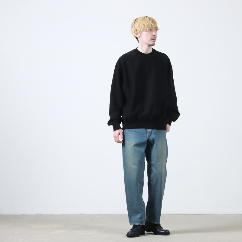 blurhmsROOTSTOCK(֥顼ॹ 롼ĥȥå) Soft&Hard Sweat Crew-Neck P/O Wide