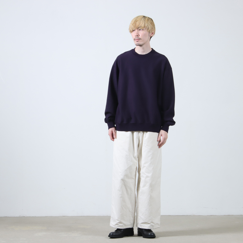 blurhmsROOTSTOCK(֥顼ॹ 롼ĥȥå) Soft&Hard Sweat Crew-Neck P/O Wide