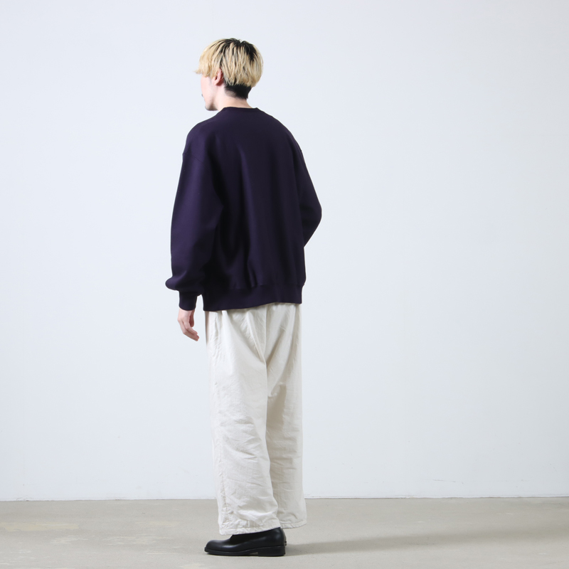blurhmsROOTSTOCK(֥顼ॹ 롼ĥȥå) Soft&Hard Sweat Crew-Neck P/O Wide