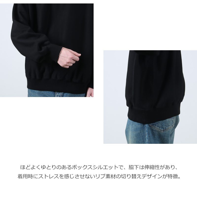 blurhmsROOTSTOCK(֥顼ॹ 롼ĥȥå) Soft&Hard Sweat Crew-Neck P/O Wide