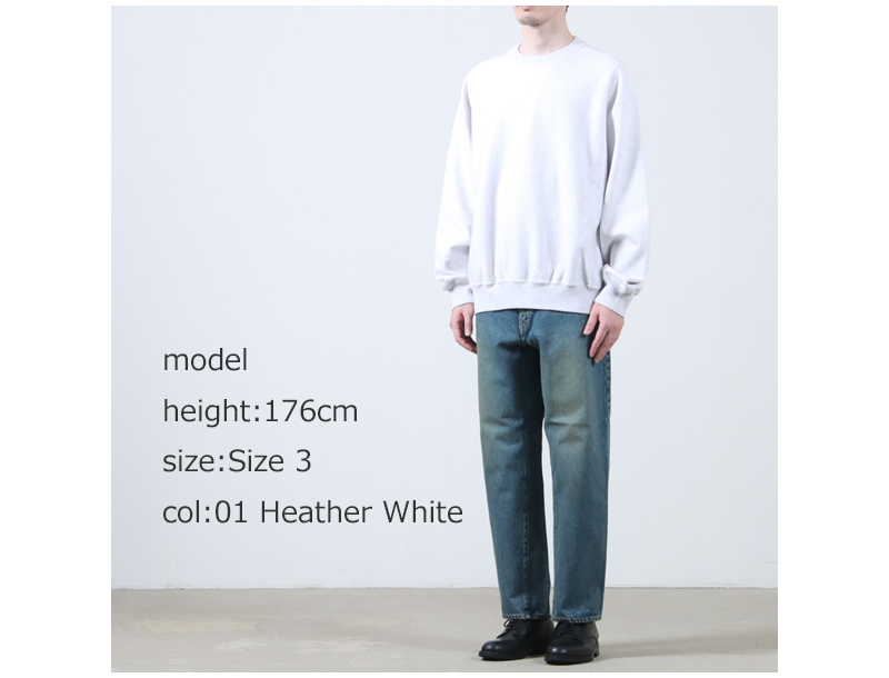 blurhmsROOTSTOCK(֥顼ॹ 롼ĥȥå) Soft&Hard Sweat Crew-Neck P/O Wide