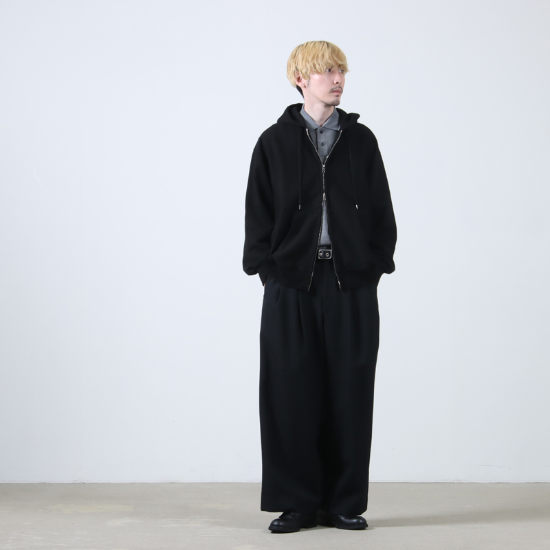 blurhmsROOTSTOCK(֥顼ॹ 롼ĥȥå) Soft&Hard Sweat Hoodie Zip Wide