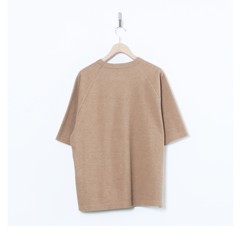 blurhmsROOTSTOCK(�֥顼�ॹ �롼�ĥ��ȥå�) Rough&Smooth Thermal Raglan Tee