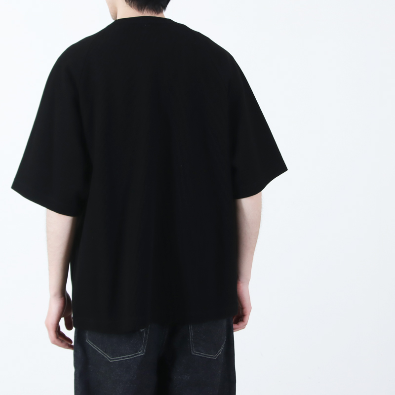 blurhmsROOTSTOCK(�֥顼�ॹ �롼�ĥ��ȥå�) Rough&Smooth Thermal Raglan Tee