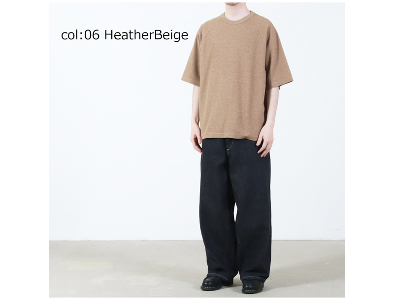 blurhmsROOTSTOCK(�֥顼�ॹ �롼�ĥ��ȥå�) Rough&Smooth Thermal Raglan Tee