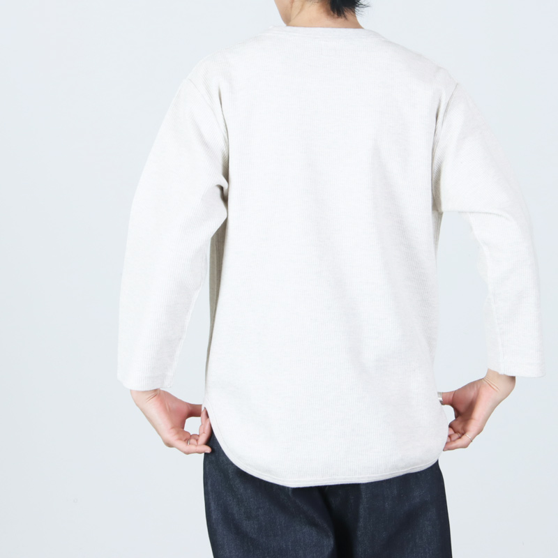 blurhmsROOTSTOCK(�֥顼�ॹ �롼�ĥ��ȥå�) Rough&Smooth Thermal Baseball Tee