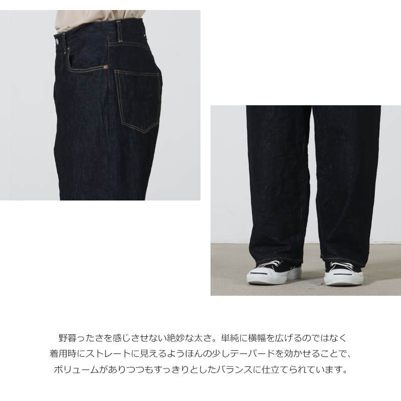 blurhmsROOTSTOCK(�֥顼�ॹ �롼�ĥ��ȥå�) 13.5oz Denim Pants Wide