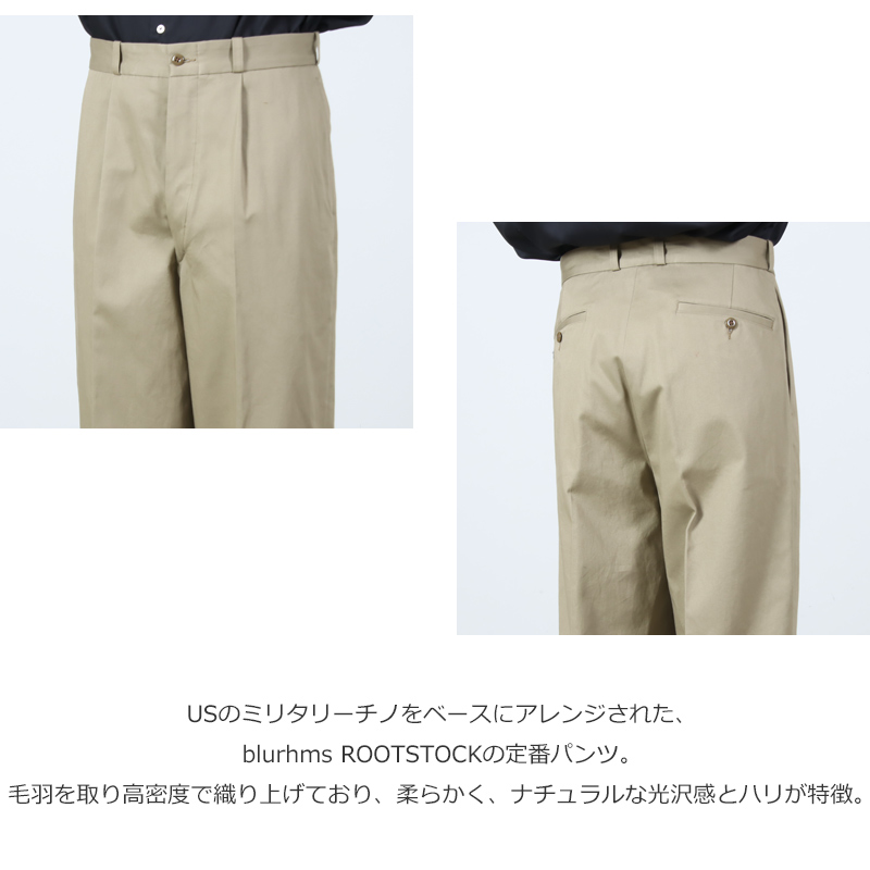 blurhmsROOTSTOCK(�֥顼�ॹ �롼�ĥ��ȥå�) Classic Chino Pants