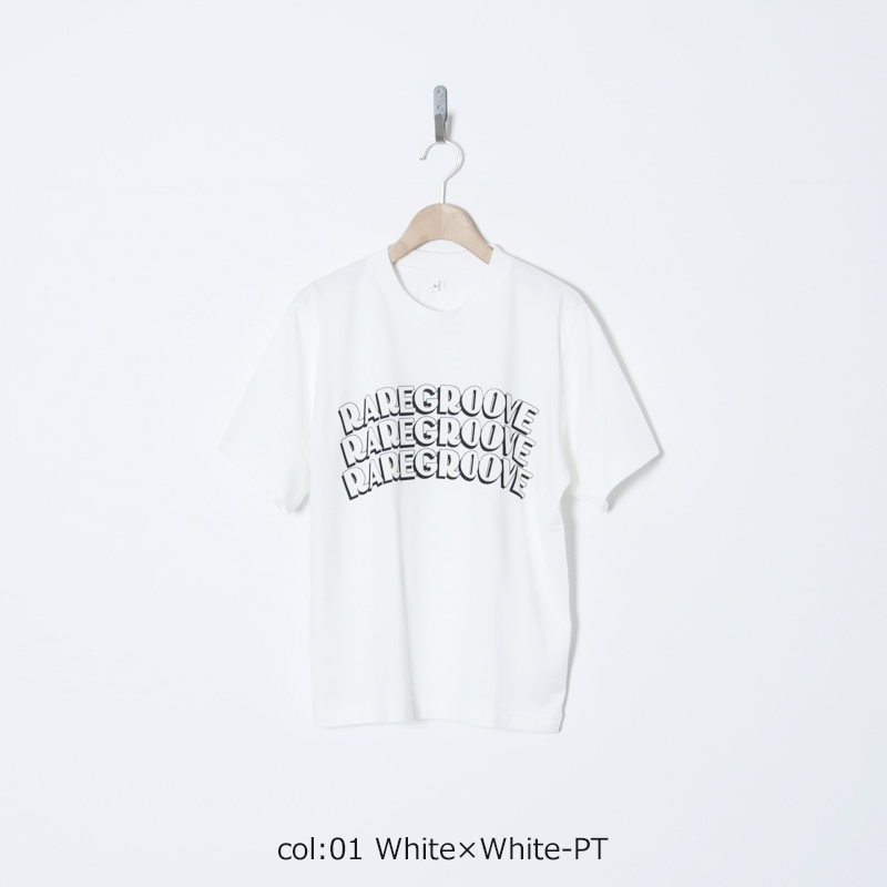 blurhmsROOTSTOCK(�֥顼�ॹ �롼�ĥ��ȥå�) RAREGROOVE Print Tee STANDARD