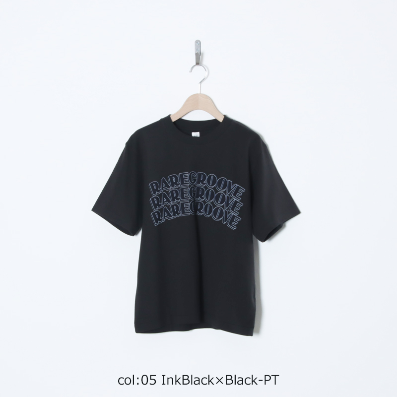 blurhmsROOTSTOCK(�֥顼�ॹ �롼�ĥ��ȥå�) RAREGROOVE Print Tee STANDARD