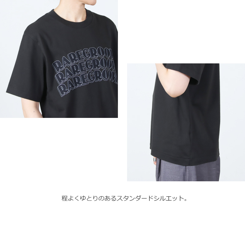 blurhmsROOTSTOCK(�֥顼�ॹ �롼�ĥ��ȥå�) RAREGROOVE Print Tee STANDARD