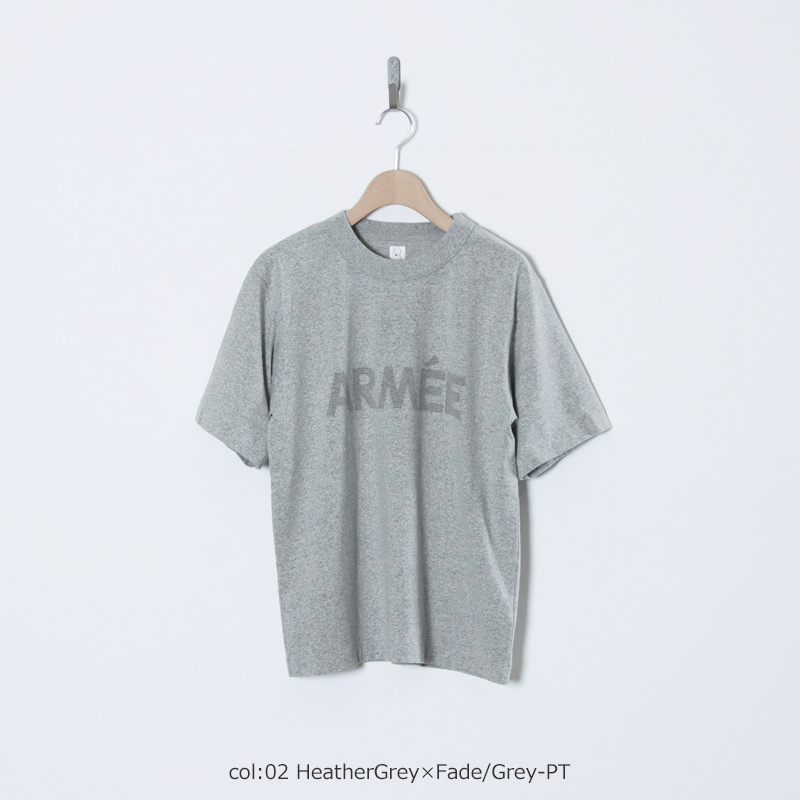 blurhmsROOTSTOCK(�֥顼�ॹ �롼�ĥ��ȥå�) ARM E 88/12 Print Tee STANDARD