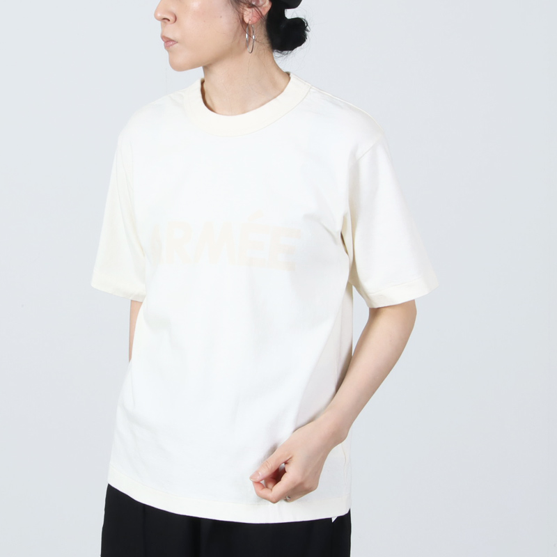 blurhmsROOTSTOCK(�֥顼�ॹ �롼�ĥ��ȥå�) ARM E 88/12 Print Tee STANDARD