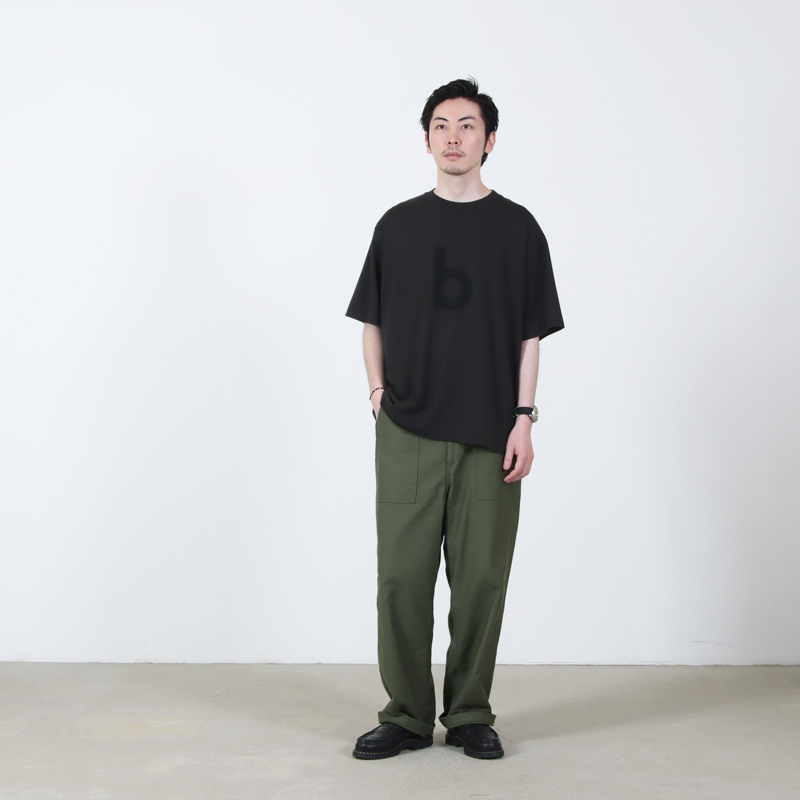 blurhms ROOTSTOCKブラームスルーツストックBD ワイドプリントT blurhmsROOTSTOCK (ブラームス ルーツストック) bd Print Tee WIDE