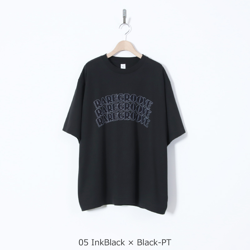 blurhmsROOTSTOCK(�֥顼�ॹ �롼�ĥ��ȥå�) RAREGROOVE Print Tee WIDE