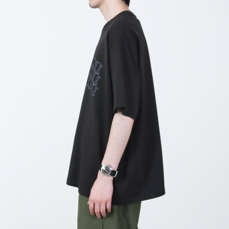 blurhmsROOTSTOCK(�֥顼�ॹ �롼�ĥ��ȥå�) RAREGROOVE Print Tee WIDE