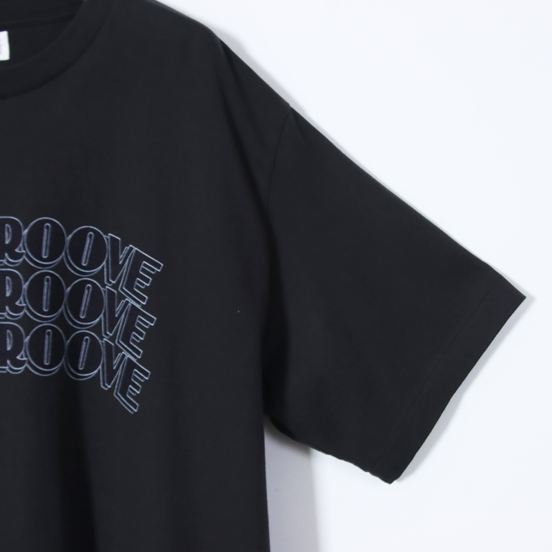 blurhmsROOTSTOCK(�֥顼�ॹ �롼�ĥ��ȥå�) RAREGROOVE Print Tee WIDE