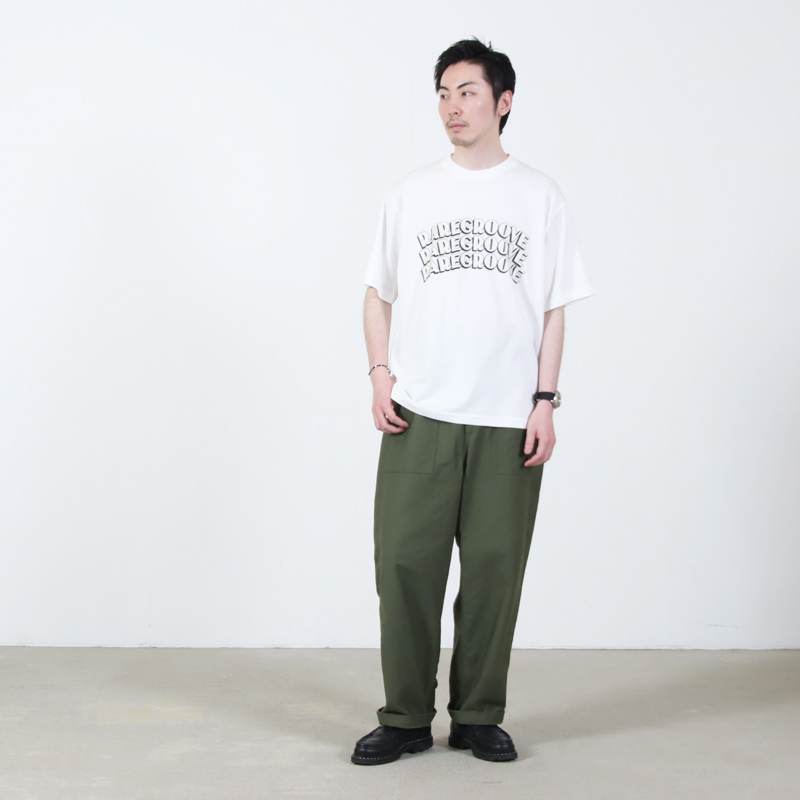 blurhmsROOTSTOCK(�֥顼�ॹ �롼�ĥ��ȥå�) RAREGROOVE Print Tee WIDE