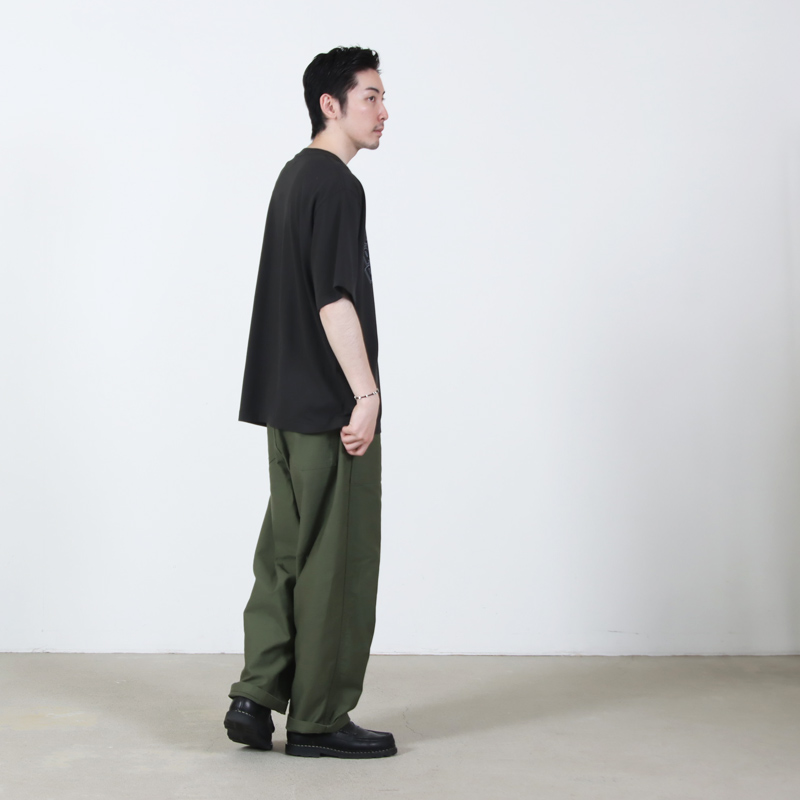 blurhmsROOTSTOCK(�֥顼�ॹ �롼�ĥ��ȥå�) RAREGROOVE Print Tee WIDE
