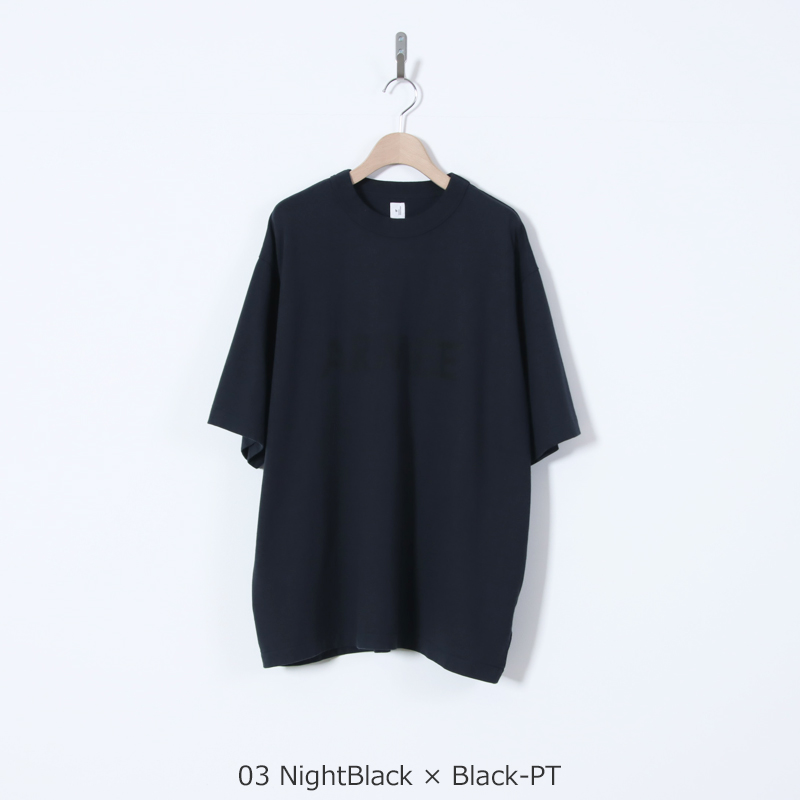 blurhmsROOTSTOCK(�֥顼�ॹ �롼�ĥ��ȥå�) ARM E 88/12 Print Tee WIDE
